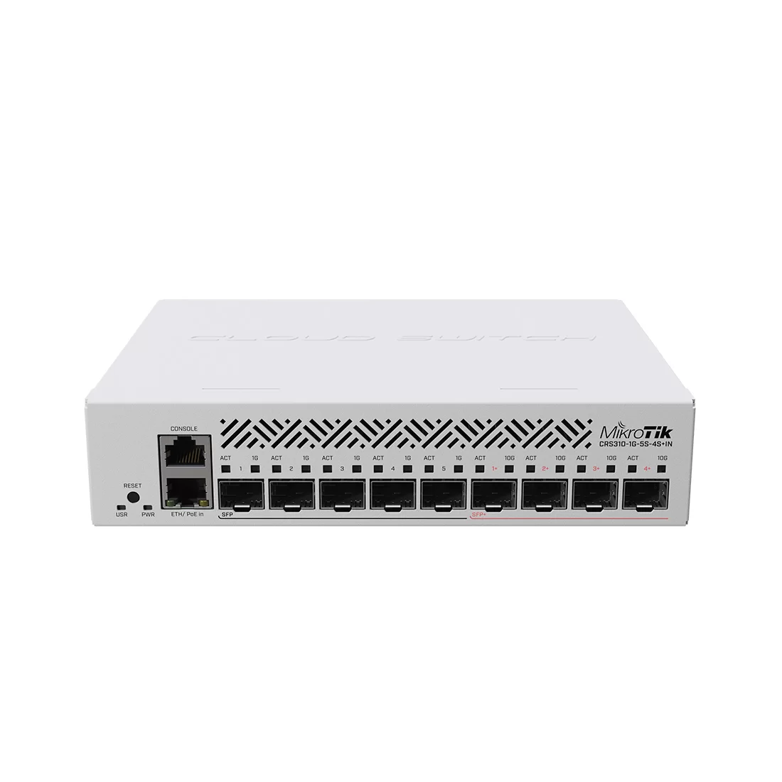 Коммутатор MikroTik CRS310-1G-5S-4S+OUT, 5 портов 1 Гбит/с, PoE, неуправляемый – купить недорого с доставкой по Алматы и Казахстану