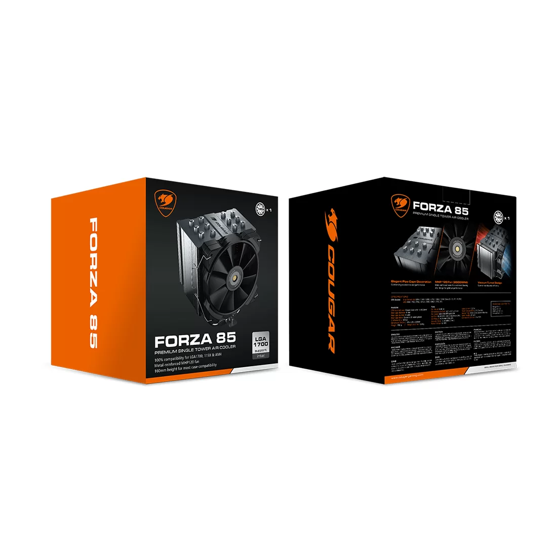 Кулер для процессора Cougar Forza 85 – купить недорого с доставкой по Алматы и Казахстану
