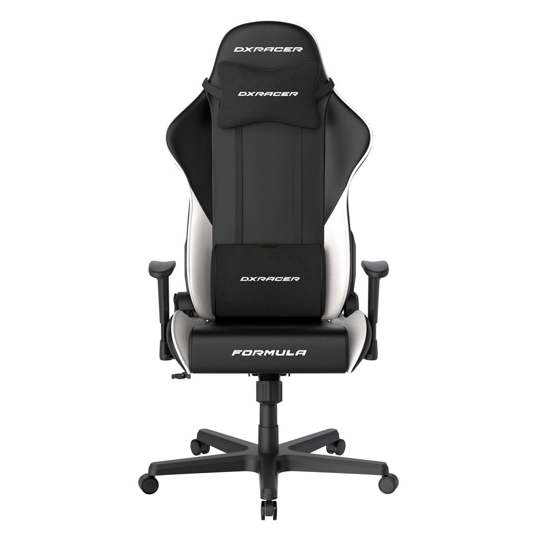 Игровое компьютерное кресло DXRacer Formula, экокожа, белое (GC/LFD23LTC/NW)