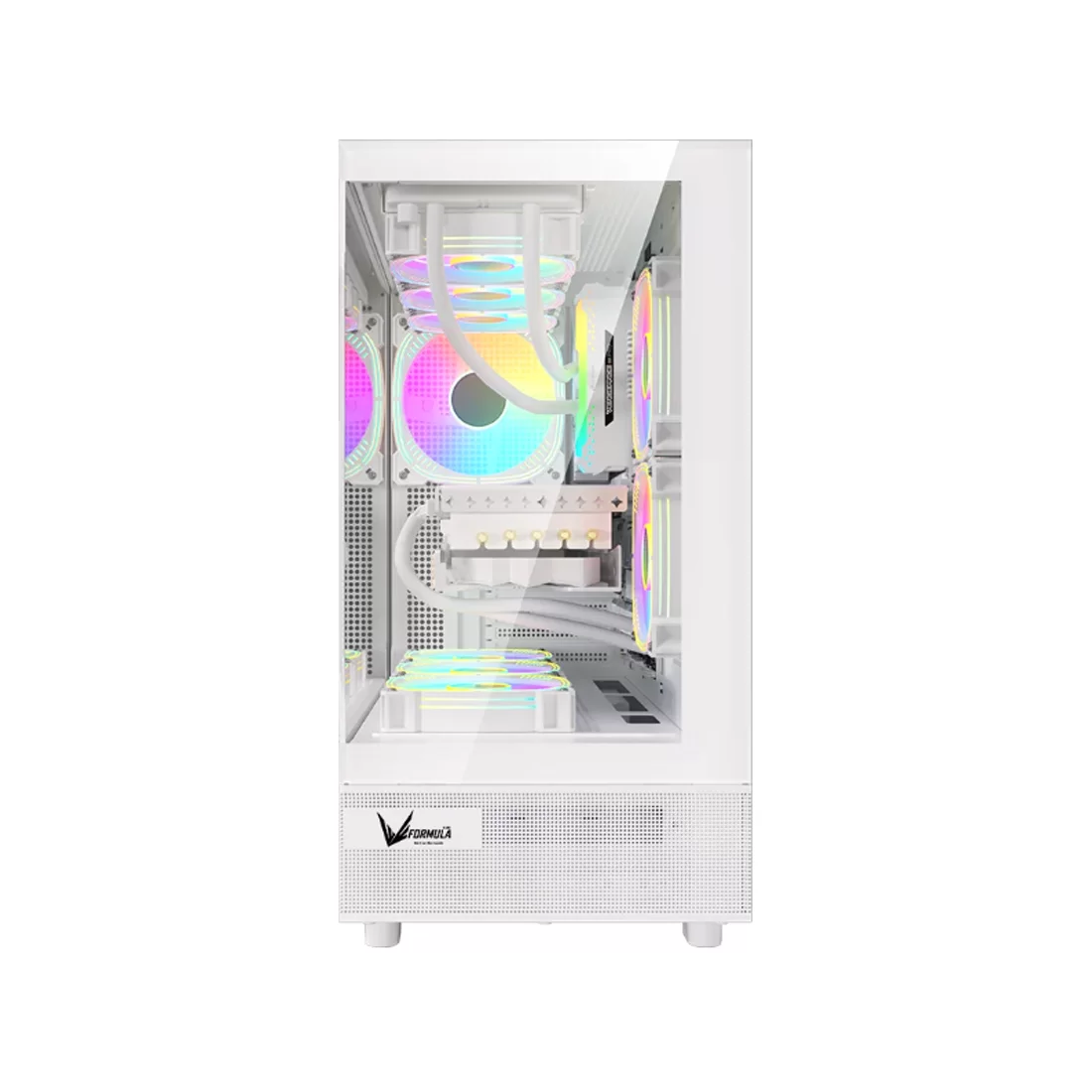Компьютерный корпус Formula V Crystal Z8 FLOE White без Б/П фото 2