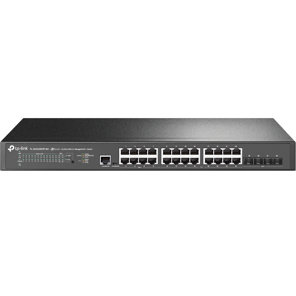 Коммутатор TP-Link SG3428XPP-M2, 2.5 Гбит/с, PoE++