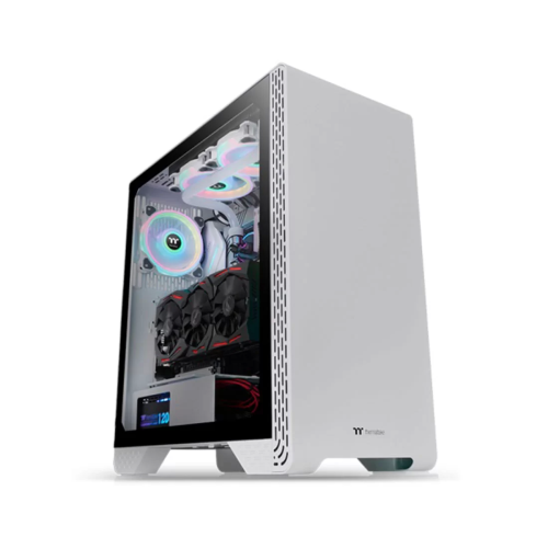 Корпус Thermaltake S300 TG, Snow Edition