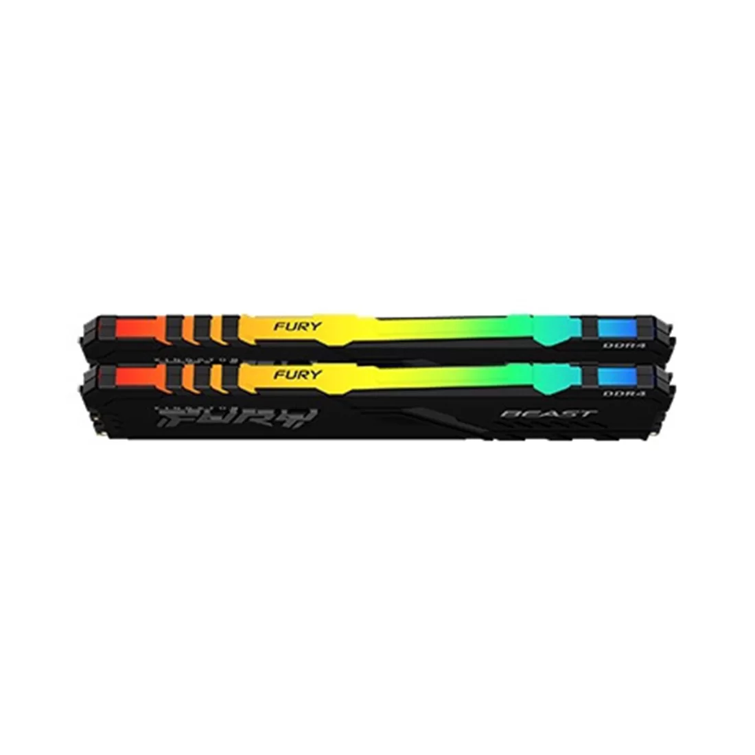 Комплект модулей памяти Kingston FURY Beast RGB KF436C17BBAK2/16 DDR4 16GB (Kit 2x8GB) 3600MHz – купить недорого с доставкой по Алматы и Казахстану