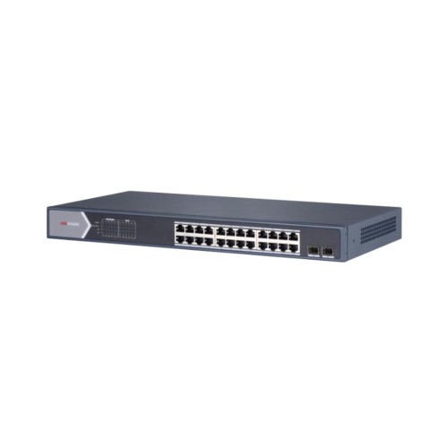 Коммутатор Hikvision DS-3E0526P-E(B), 24 порта 1 Гбит/с, PoE, управляемый L2 — купить в Казахстане | neom.kz
