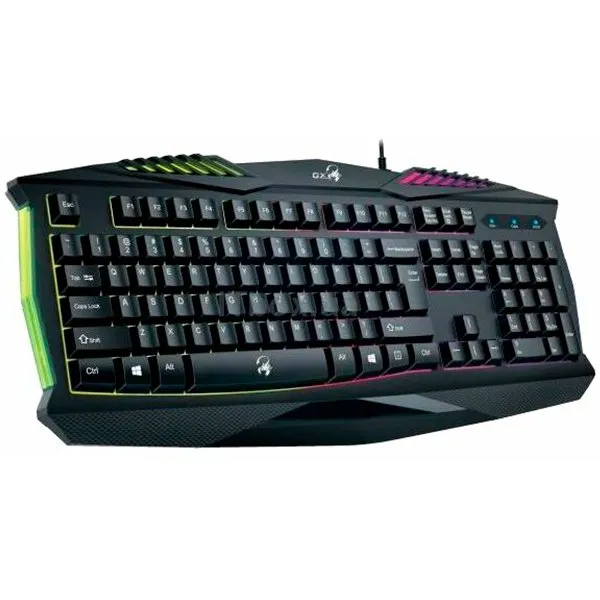 Клавиатура Genius RS2,SCORPION K220,USB,BLK,RU,CB,Only Laser 31310475112 – купить недорого с доставкой по Алматы и Казахстану