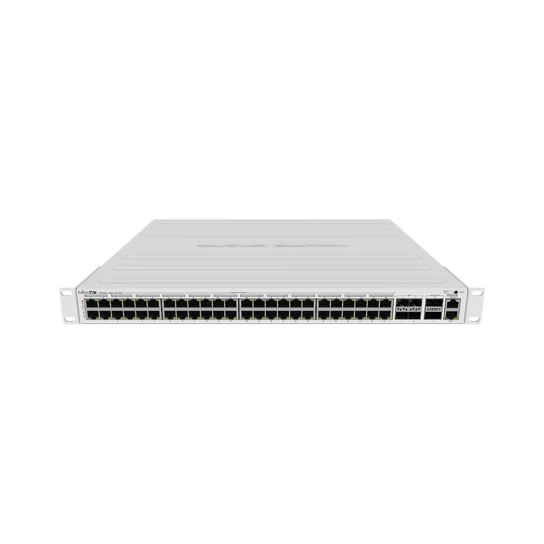 Коммутатор MikroTik CRS354-48P-4S+2Q+RM, 48 портов 1 Гбит/с, PoE – купить недорого с доставкой по Алматы и Казахстану