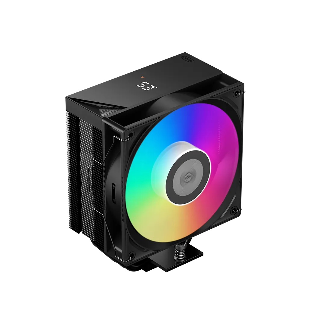 Вентилятор для процессора PCCooler RT500 Digital ARGB BK TDP 245W 4-pin LGA Intel/AMD – купить недорого с доставкой по Алматы и Казахстану