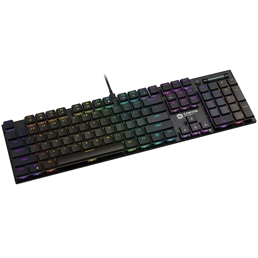 CANYON keyboard Cometstrike GK-55 EN/RU Wired – купить недорого с доставкой по Алматы и Казахстану фото 4