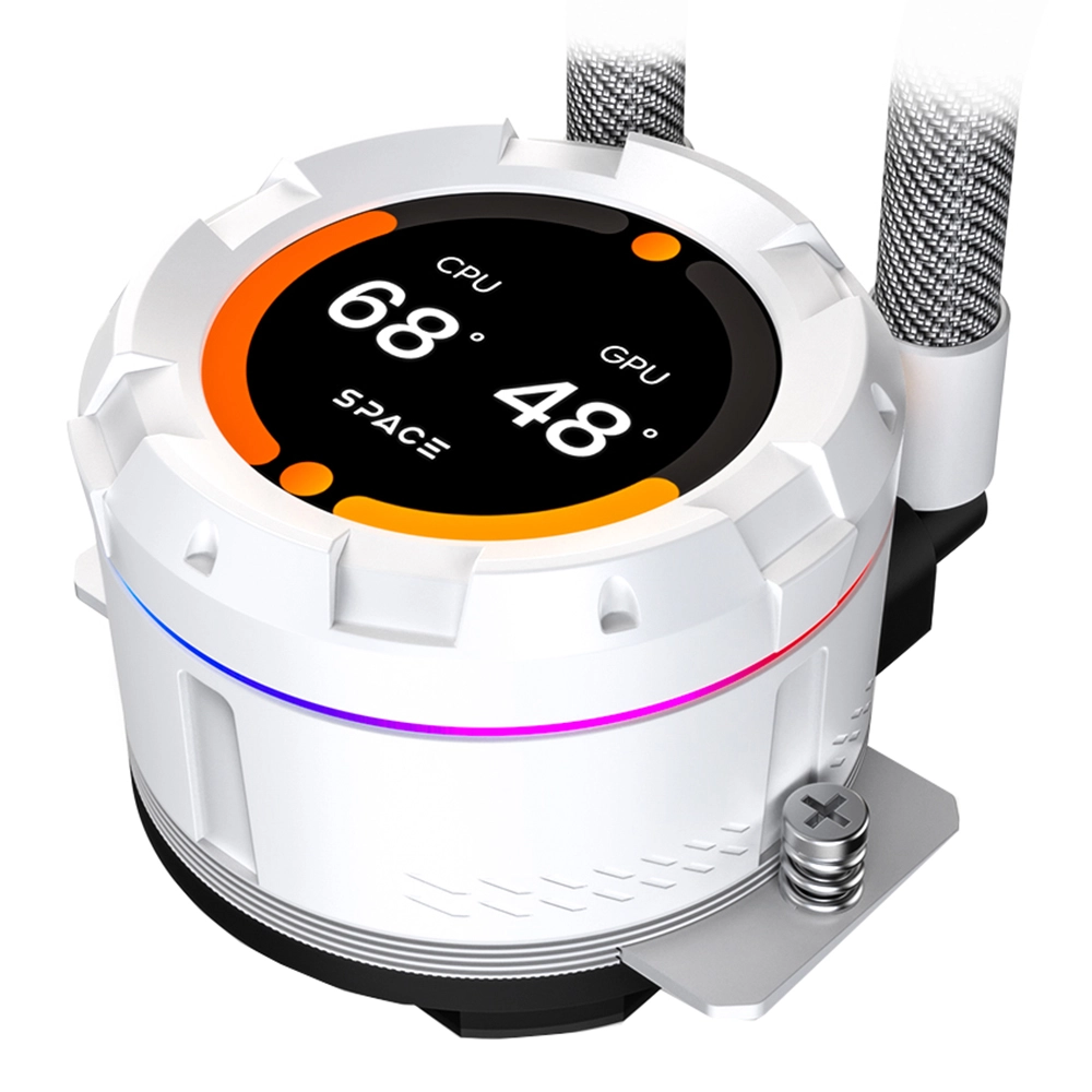 Система водяного охлаждения ID-Cooling SL240 XE White 240 мм – купить недорого с доставкой по Алматы и Казахстану фото 4