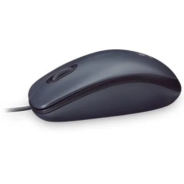 Мышь проводная Logitech M90, серая – купить недорого с доставкой по Алматы и Казахстану