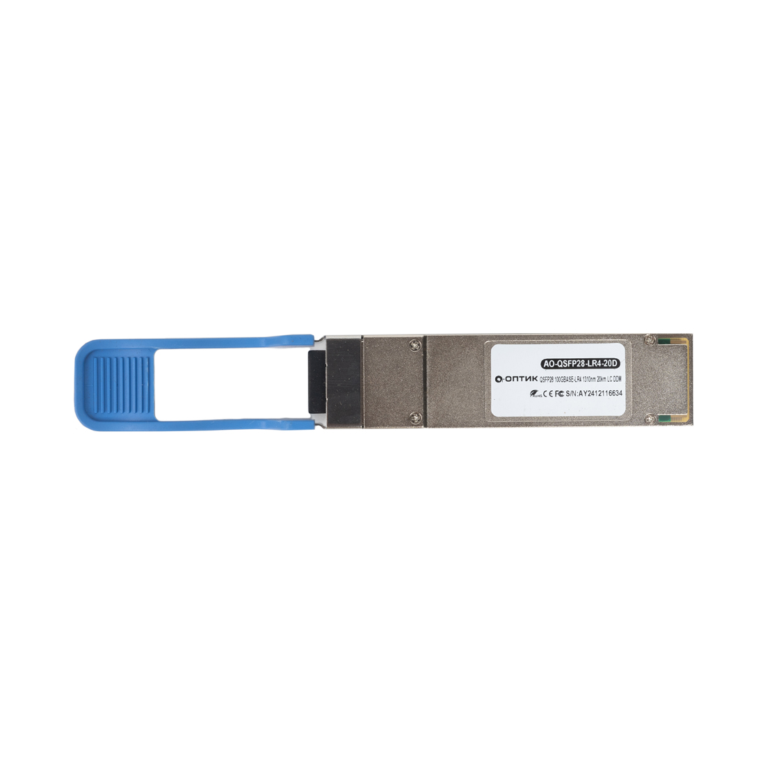 Трансивер А-Оптик AO-QSFP28-LR4-20D – купить недорого с доставкой по Алматы и Казахстану