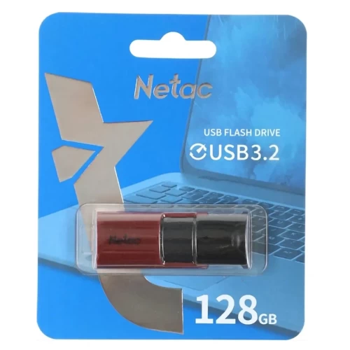 Флэш-накопитель Netac U182 Red USB3.2 Flash Drive 128GB — купить в Казахстане | neom.kz