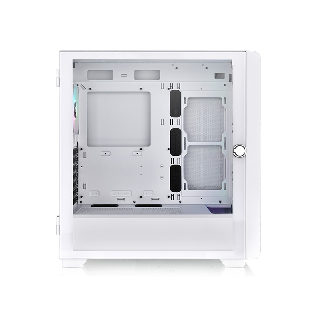 Корпус Thermaltake S250 TG, белый, без БП