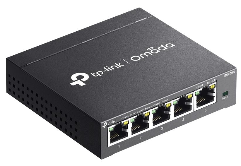 Коммутатор TP-Link ES205G, 1 Гбит/с, управляемый L2