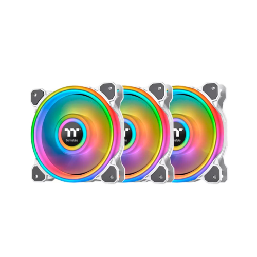 Кулер для компьютерного корпуса Thermaltake Riing Quad 12 RGB White (3-Fan Pack) — купить в Казахстане | neom.kz