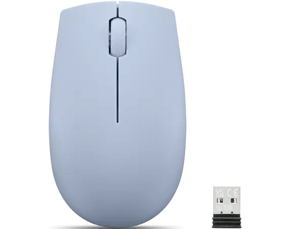 Мышь беспроводная Lenovo 300 Compact, 3 кнопки, 1000 dpi, синяя — купить в Казахстане | neom.kz