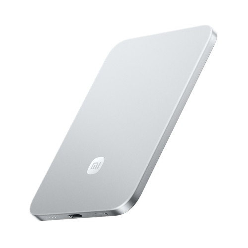 Внешний аккумулятор Xiaomi UltraThin Magnetic Power Bank 5000 15W GL Glacier Silver — купить в Казахстане | neom.kz