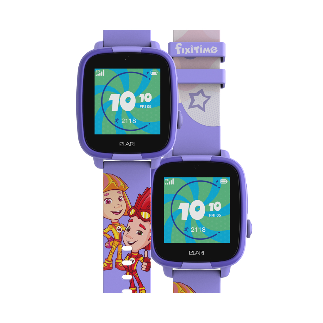 Смарт часы Elari FixiTime Fun Violet – купить недорого с доставкой по Алматы и Казахстану фото 3