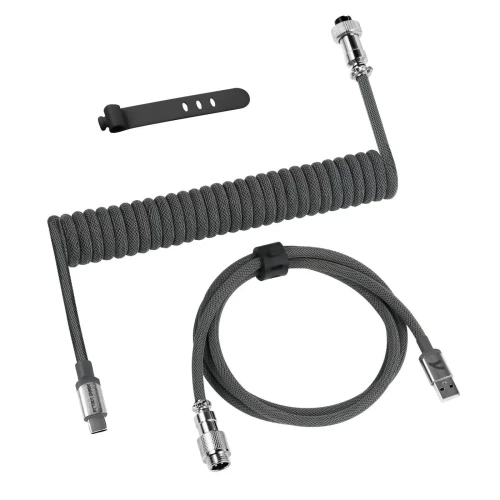 Кабель USB-C — USB-A Attack Shark C01Pro (C01Pro Grey) — купить в Казахстане | neom.kz