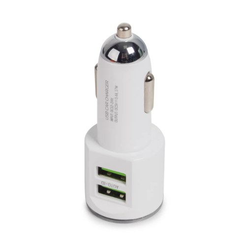 Автомобильное зарядное устройство LDNIO DL-C29 2*USB Lightning Белый — купить в Казахстане | neom.kz