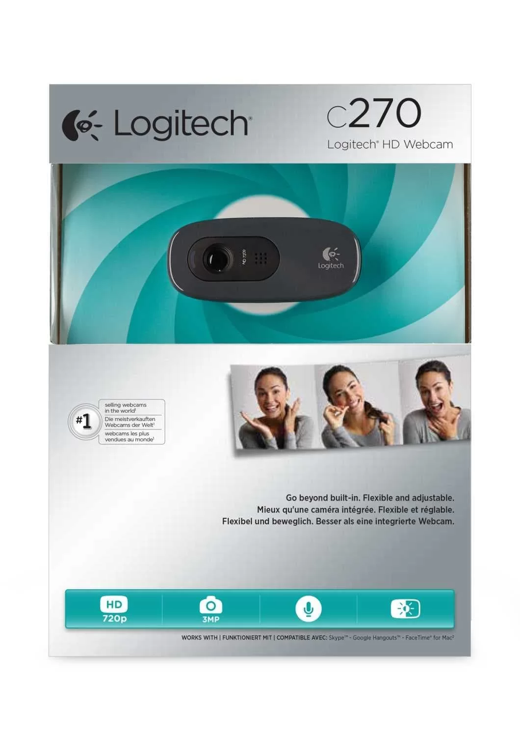 Веб-камера Logitech C270 – купить недорого с доставкой по Алматы и Казахстану фото 5