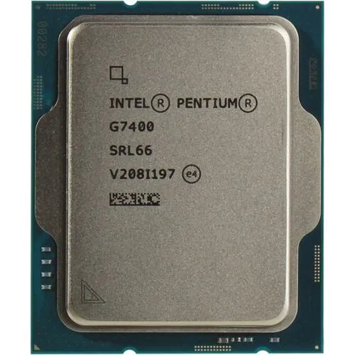 CPU Intel  Pentium G7400 3,7 GHz 6Mb 2/4 Adler Lake Intel® UHD Graphics 710 46W FCLGA1700 OEM – купить недорого с доставкой по Алматы и Казахстану