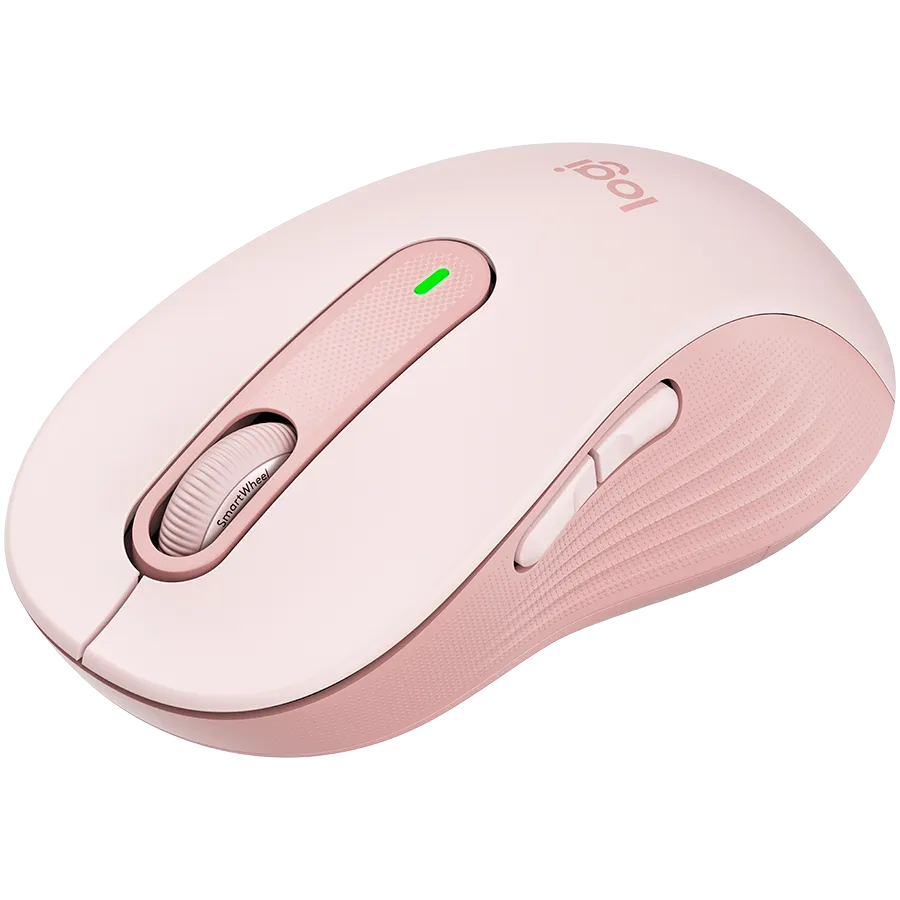 Мышь беспроводная Logitech Signature M650, 5 кнопок, 4000 dpi, розовая – купить недорого с доставкой по Алматы и Казахстану