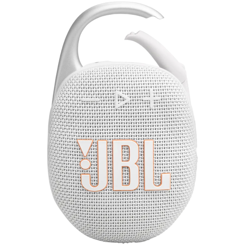 Портативная колонка JBL CLIP5, Bluetooth, белая (JBLCLIP5WHT) — купить в Казахстане | neom.kz