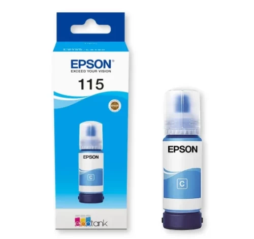 Чернила Epson L8160/L8180/ЖEЛTAЯ НАКЛЕЙКА, Cyan (C13T07D24A_N) — купить в Казахстане | neom.kz