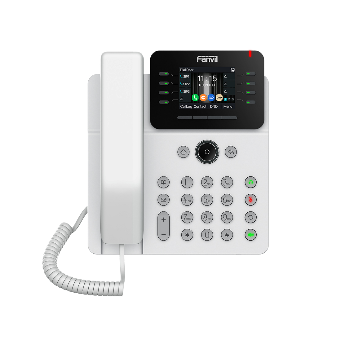 IP-телефон Fanvil V62G, цветной экран, PoE (V62G (W)) – купить недорого с доставкой по Алматы и Казахстану фото 2