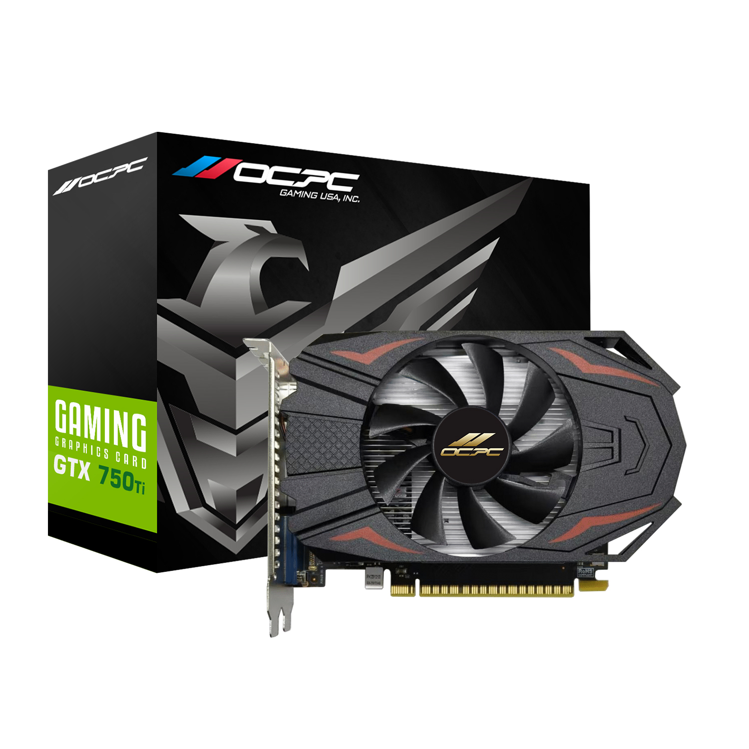 Видеокарта OCPC GeForce GTX 750 Ti XG 4GB GDDR5 (OCVNGTX750TIG4XG)