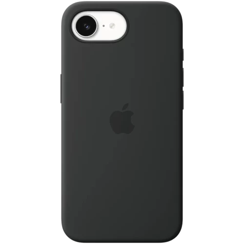 Чехол Apple iPhone 17e Silicone Case with MagSafe - Black (A3646) — купить в Казахстане | neom.kz