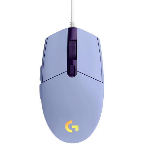Мышь Logitech G102 LightSync, Lilac — купить в Казахстане | neom.kz