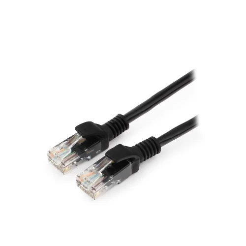 Патч-корд Гарнизон PC-UTP-5e-1.5-BK, U/UTP кат.5e, 1,5 м, чёрный — купить в Казахстане | neom.kz