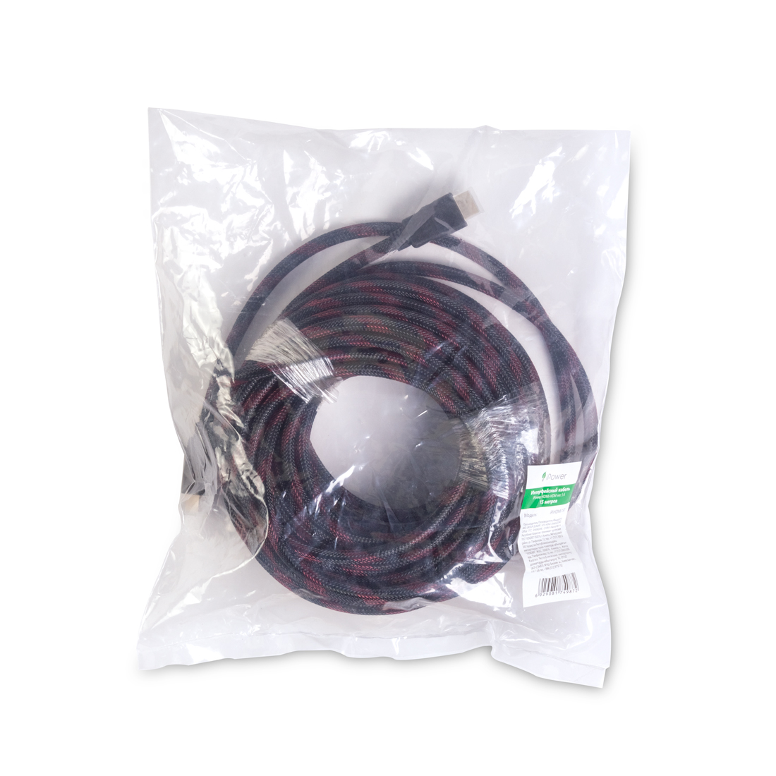 Кабель HDMI — HDMI iPower ver.1.4 10 м (iPiHDMi100) – купить недорого с доставкой по Алматы и Казахстану