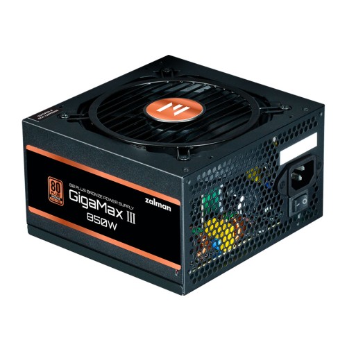 Блок питания Zalman GigaMax III 850W 80 PLUS Bronze (ZM850-GV3) — купить в Казахстане | neom.kz