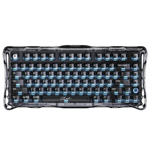 Клавиатура игровая механическая проводная GravaStar Mercury V75 Lite Onyx Crystal, 80 клавиш, чёрная — купить в Казахстане | neom.kz