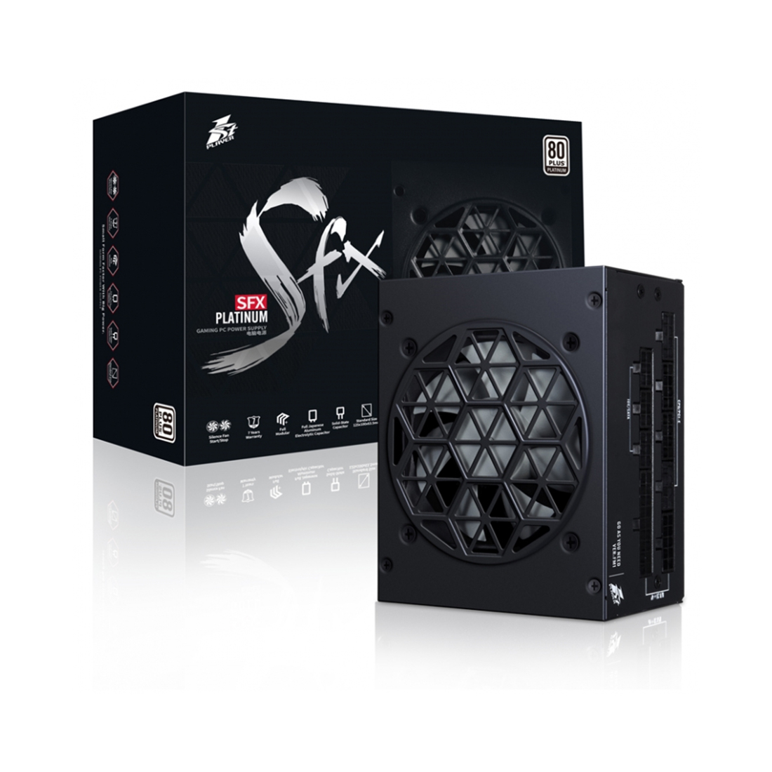 Блок питания 1STPLAYER PS-750SFX 750W 80 PLUS Platinum SFX (SFX-PLT-750-BK-EU) – купить недорого с доставкой по Алматы и Казахстану