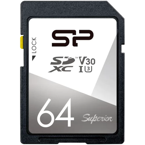 Карта памяти Silicon Power Superior SDXC 64 ГБ, U3 V30 — купить в Казахстане | neom.kz