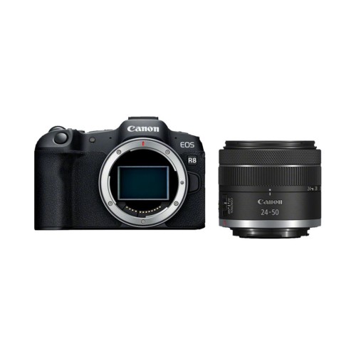 Беззеркальный фотоаппарат Canon EOS R8 RF 24-50 мм f/4.5-6.3 IS STM, 24.2 Мп (5803C016AA) — купить в Казахстане | neom.kz