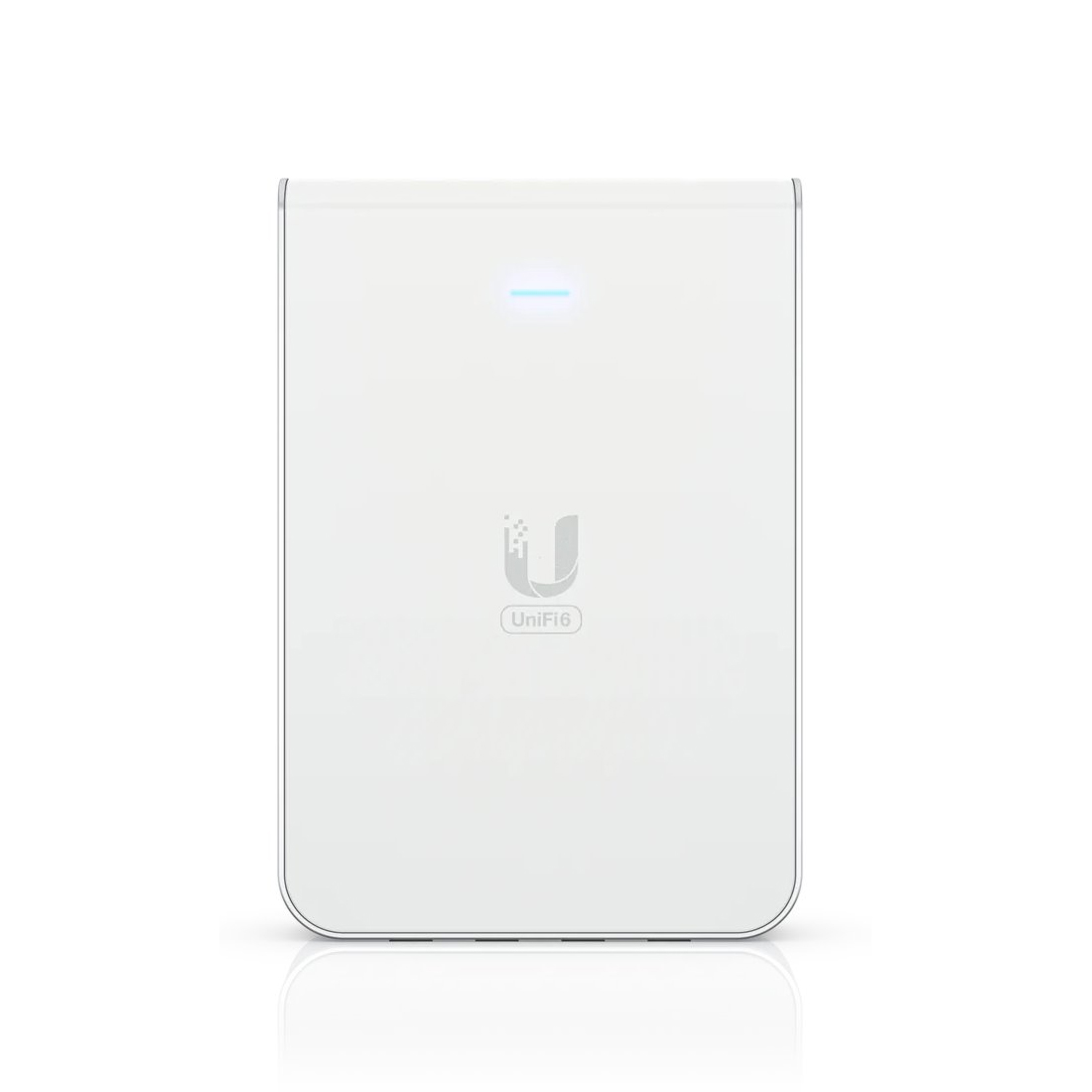 Точка доступа Wi-Fi Ubiquiti U6-IW, Wi-Fi 6 AX5400, 2.4/5 ГГц, 1×LAN 100 Мбит/с, PoE+, настенная – купить недорого с доставкой по Алматы и Казахстану
