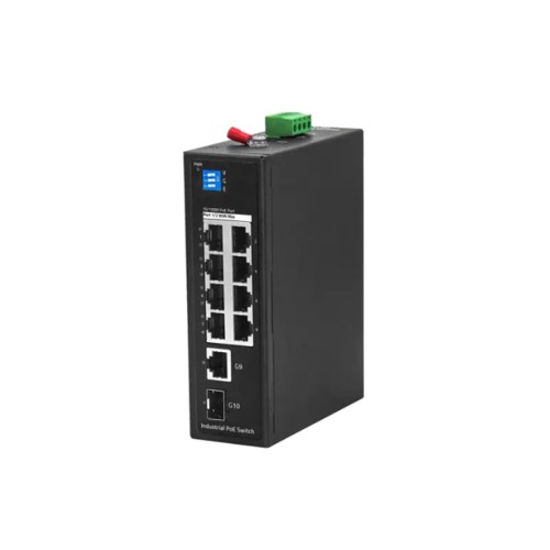 Коммутатор BDCOM IES200-LSTW1108P, 8 портов 100 Мбит/с, 1 порт 1 Гбит/с, 1×SFP, PoE+, неуправляемый — купить в Казахстане | neom.kz