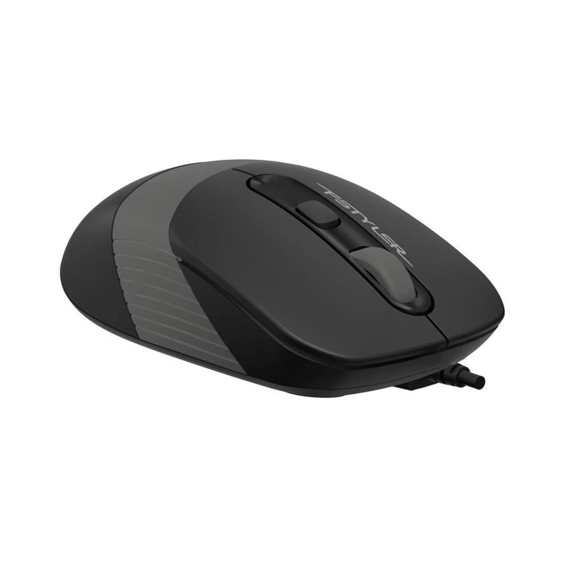 Мышь проводная A4Tech Fstyler FM10, 4 кнопки, 1600 dpi, серая
