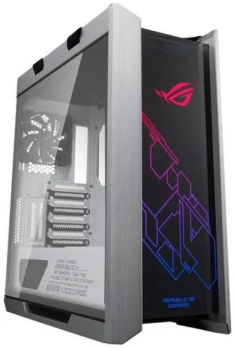 Корпус ASUS ROG STRIX HELIOS GX601, ATX/micro ATX/Mini ITX/EATX, USB 3.1, 3x120mm, AURA Sync, Без БП, Белый – купить недорого с доставкой по Алматы и Казахстану