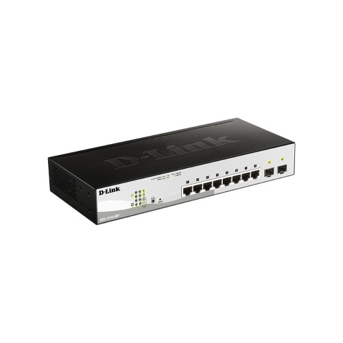 Коммутатор D-Link DGS-1210-08P/G3A, 8 портов 1 Гбит/с, 2×SFP, PoE+, управляемый L2 — купить в Казахстане | neom.kz
