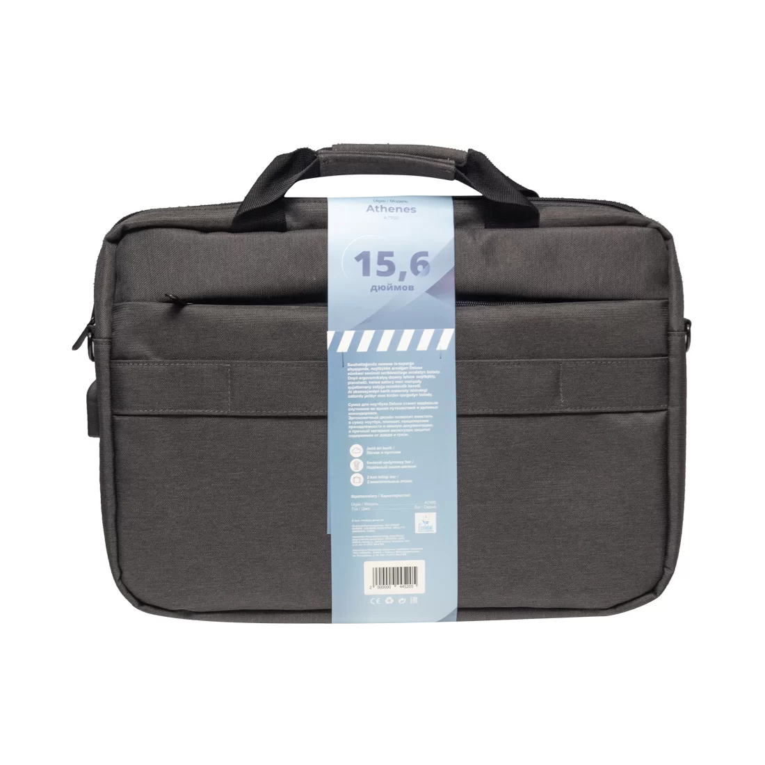 Сумка для ноутбука Deluxe Athenes 15.6" (A7955) – купить недорого с доставкой по Алматы и Казахстану фото 3