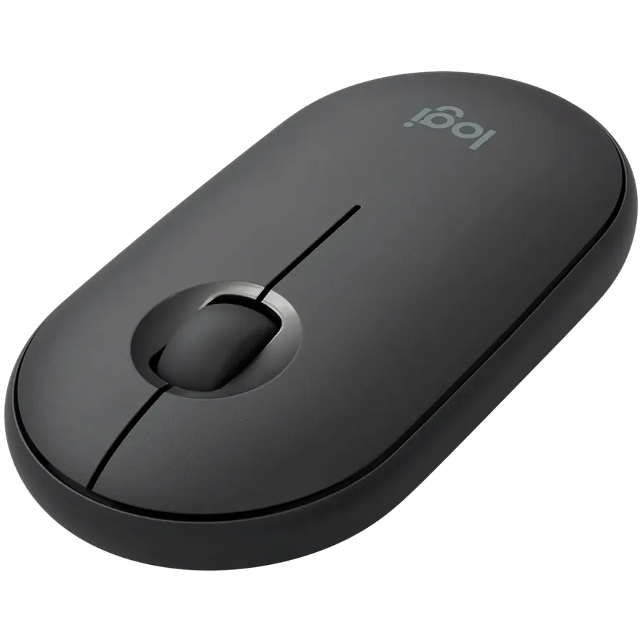 Мышь беспроводная Logitech Pebble 2 M350s Tonal, 5 кнопок, 4000 dpi, чёрная – купить недорого с доставкой по Алматы и Казахстану