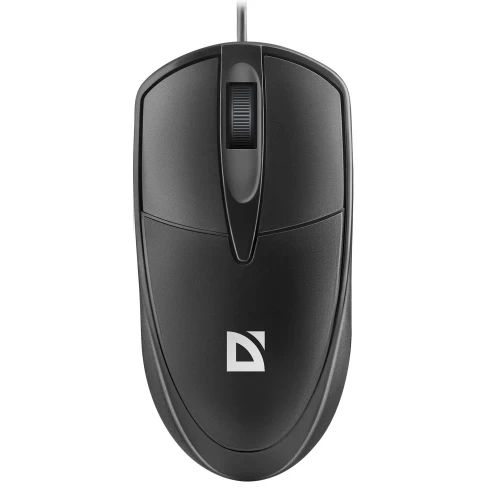 Мышь проводная Defender Trace MB-989, 2 кнопки, 1000 dpi, чёрная — купить в Казахстане | neom.kz