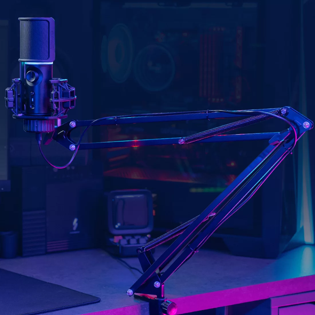 Микрофон Streamplify MIC Mount Arm – купить недорого с доставкой по Алматы и Казахстану