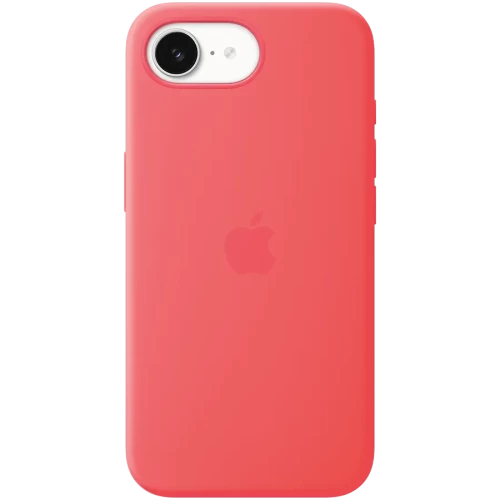 Чехол Apple iPhone 17e Silicone Case with MagSafe - Bright Guava (A3646) — купить в Казахстане | neom.kz